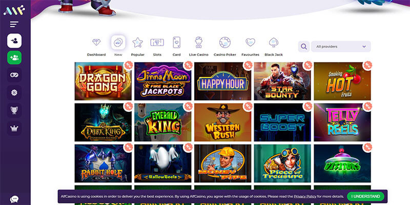 alfcasino games