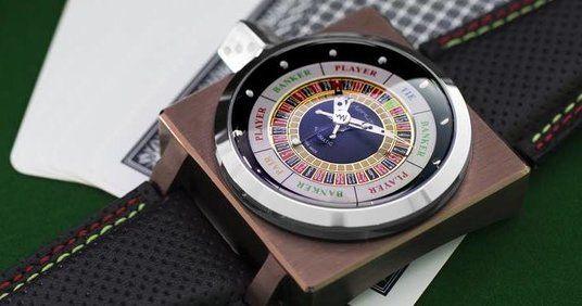 Azimuth Roulette watch front