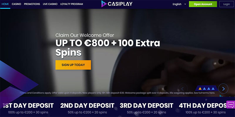 casiplay homepage