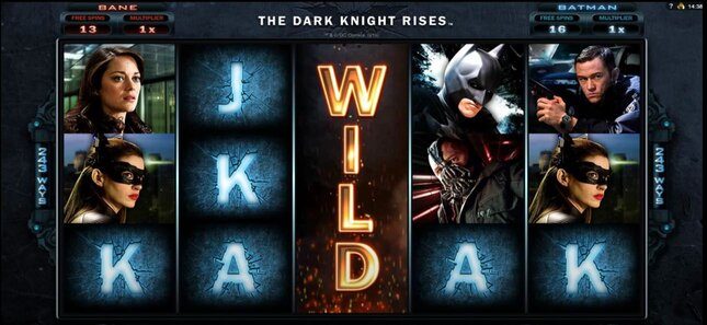 Screenshot of Batman slot