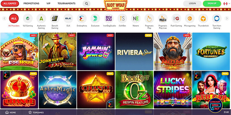 slotwolf games